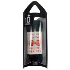 All Sport Low Cut Black Oval Shoelaces - Pair