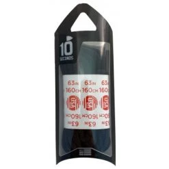 All Sport Mid Cut Black Oval Shoelaces - Pair