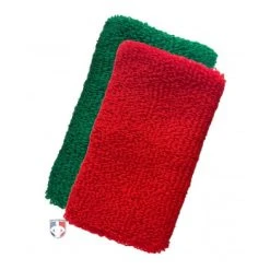 Smitty Officials Apparel Smitty 4" Wrestling Referee Red & Green Wristbands