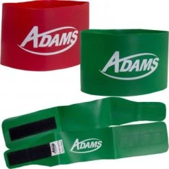 Adams Sports Umpire Gear Adams Wrestling Tournament Ankle Bands - Red & Green