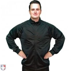 Smitty Officials Apparel Smitty Track Style Basketball / Wrestling Referee Jacket - Black