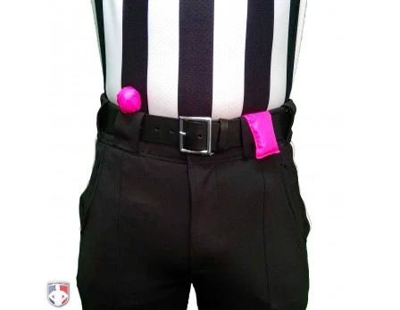 Officials Flags N' Bags Premium Pink Ball Center Referee Penalty Flag - Image 2