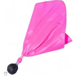 Officials Flags N' Bags Premium Pink Ball Center Referee Penalty Flag - Black Ball