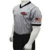Mississippi (MHSAA) Men's Grey V-Neck Short Sleeve Referee Shirt