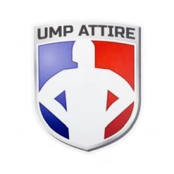 Ump Attire Shield Logo Sticker