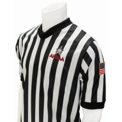 Alabama (AHSAA) 1" Stripe V-Neck Men's Referee Shirt