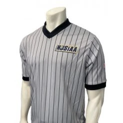New Jersey (NJSIAA) Grey V-Neck Referee Shirt