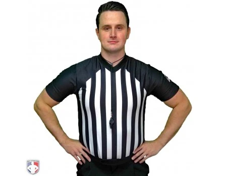 Smitty Officials Apparel Smitty NCAA Body Flex Basketball Referee Shirt - Image 2