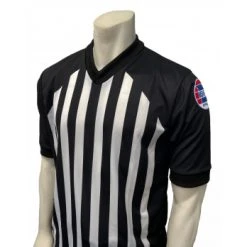 Missouri (MSHSAA) 1" Stripe Performance Mesh Men's Referee Shirt