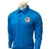 Iowa Girls (IGHSAU) Men's Long Sleeve Volleyball / Swimming Referee Shirt - Bright Blue