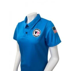 Iowa Girls (IGHSAU) Women's Volleyball / Swimming Referee Shirt - Bright Blue