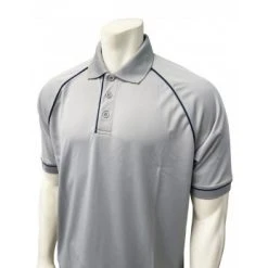 Smitty Officials Apparel Smitty Men's Mesh Volleyball Referee Shirt - Grey