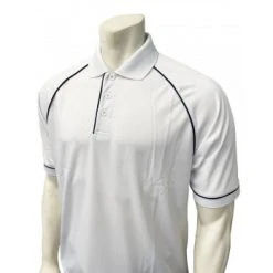 Smitty Officials Apparel Smitty Men's Mesh Volleyball Referee Shirt - White