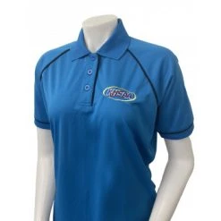 Kentucky (KHSAA) Women's Mesh Embroidered Volleyball / Swimming Referee Shirt - Blue