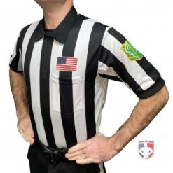 Vermont (VLOA) 2" Stripe Short Sleeve Referee Shirt