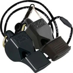 Fox 40 2-Pack Classic & Classic CMG Referee Whistles With Lanyard
