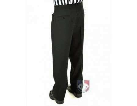 Smitty Officials Apparel Smitty Athletic Fit Flat Front Referee Pants With Western-Cut Pockets - Image 2