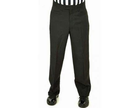 Smitty Officials Apparel Smitty Athletic Fit Flat Front Referee Pants With Western-Cut Pockets